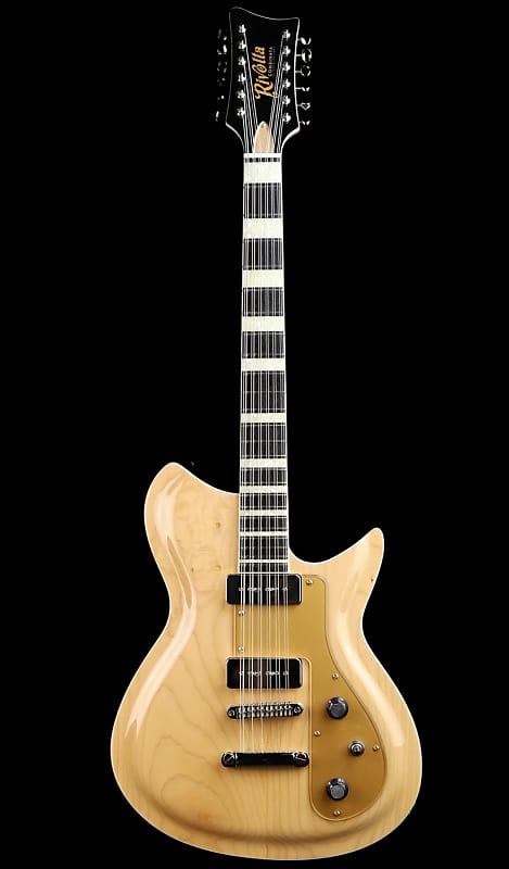 Электрогитара Rivolta COMBINATA 12 Chambered Mahogany Body Set Maple Neck 12-String Electric Guitar w/Soft Case