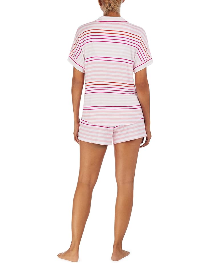 Пижамный комплект DKNY Short Sleeve Boxer PJ Set, цвет Sorbet Stripe