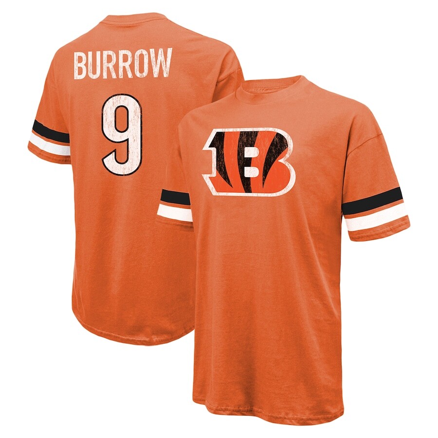

Футболка с коротким рукавом Majestic Threads Cincinnati Bengals, оранжевый