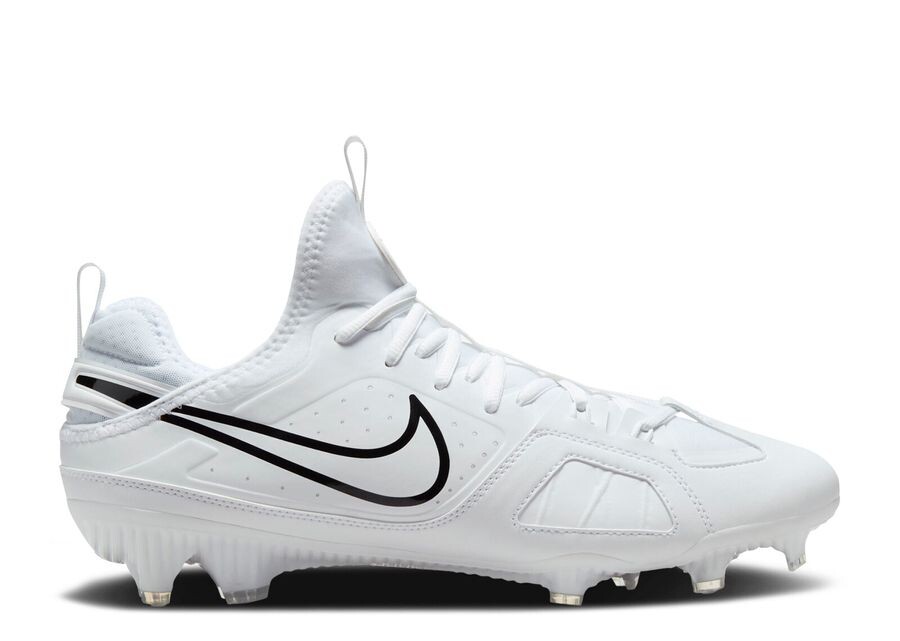 

Кроссовки Nike Huarache 9 Varsity Lax 'White Black', белый