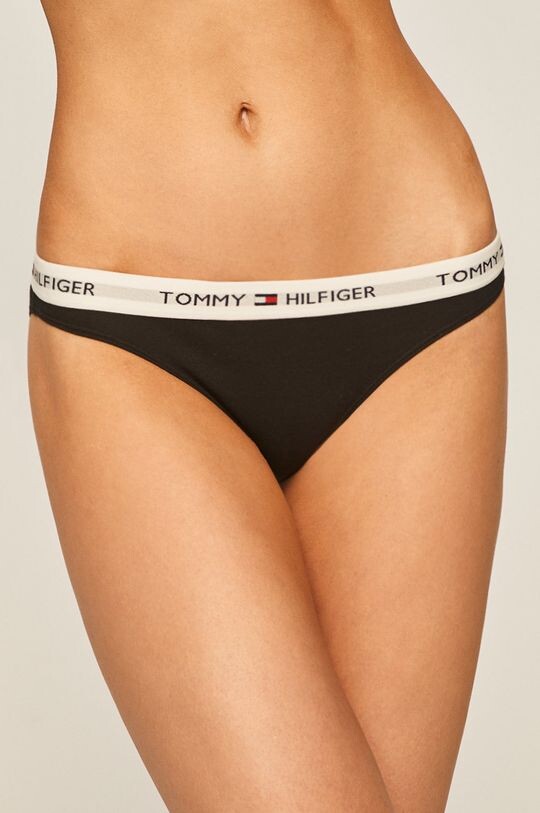 

Хлопковые трусики бикини Iconic Tommy Hilfiger, черный