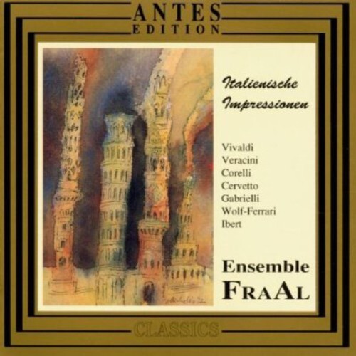 

CD диск Vivaldi / Enesmble Fraal / Lesburgueres: Impressions from Italy: Cto in G Major for Flute