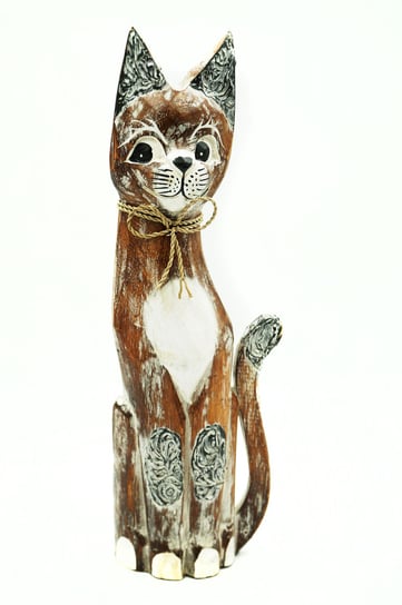 Деревянная фигурка котенка, 40 см, украшение Jakarta