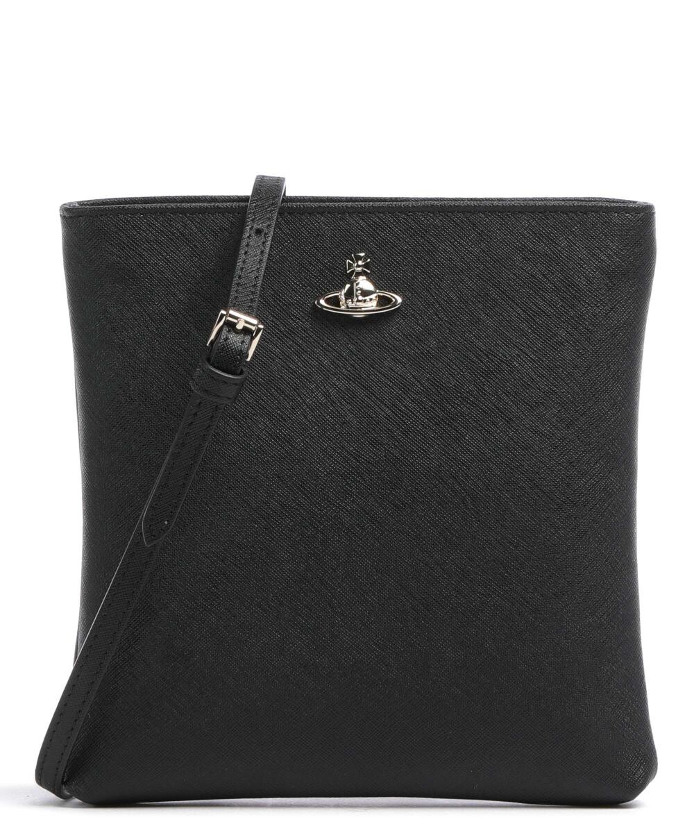 

Сумка через плечо Squire из сафьяновой кожи Vivienne Westwood, черный