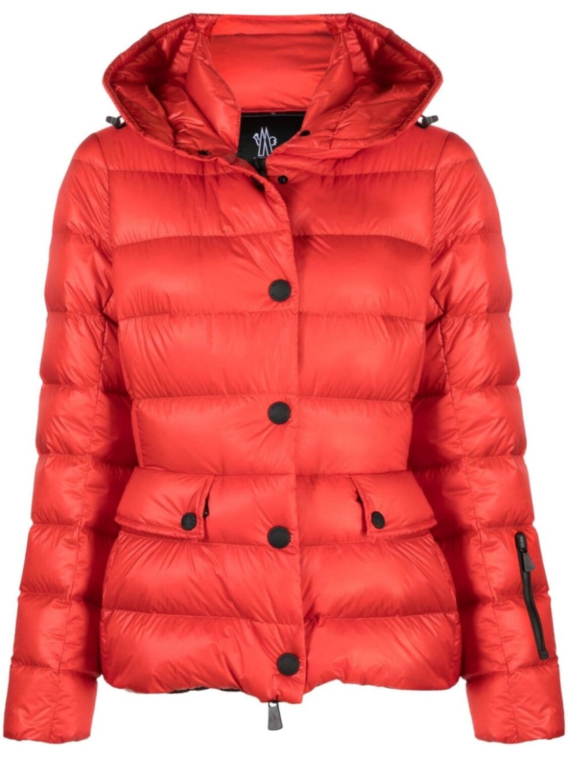 

Moncler Grenoble стеганая куртка Armoniques, красный