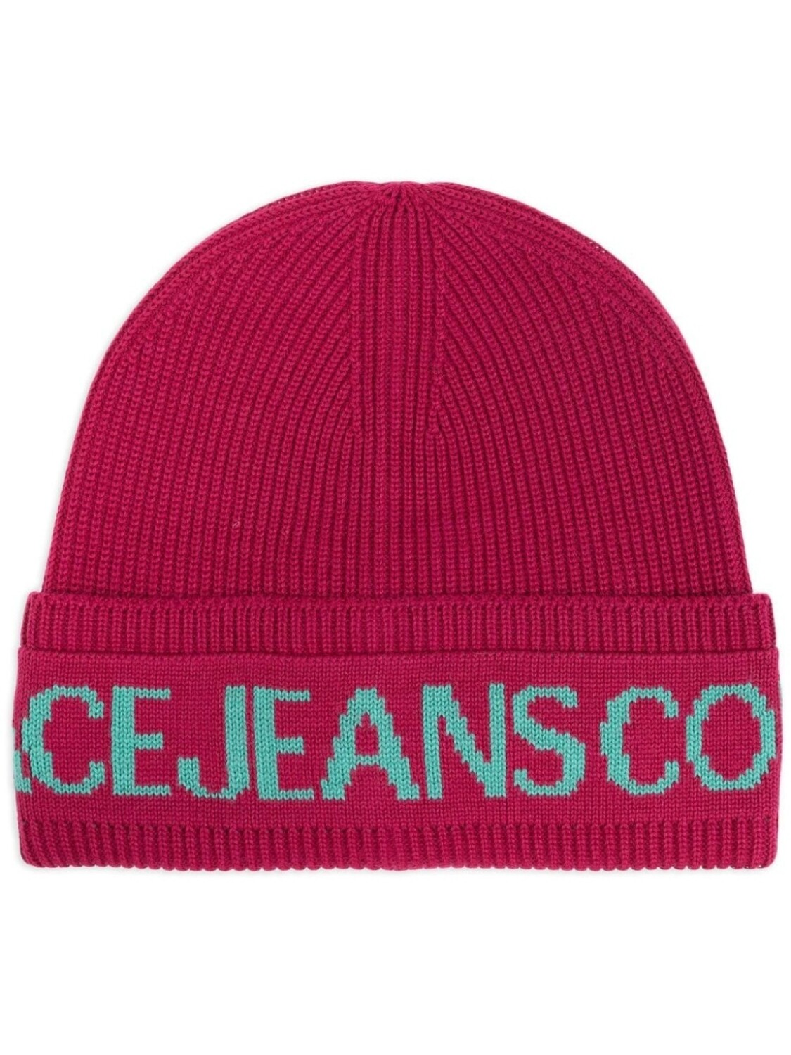 

Versace Jeans Couture шапка бини с логотипом, розовый
