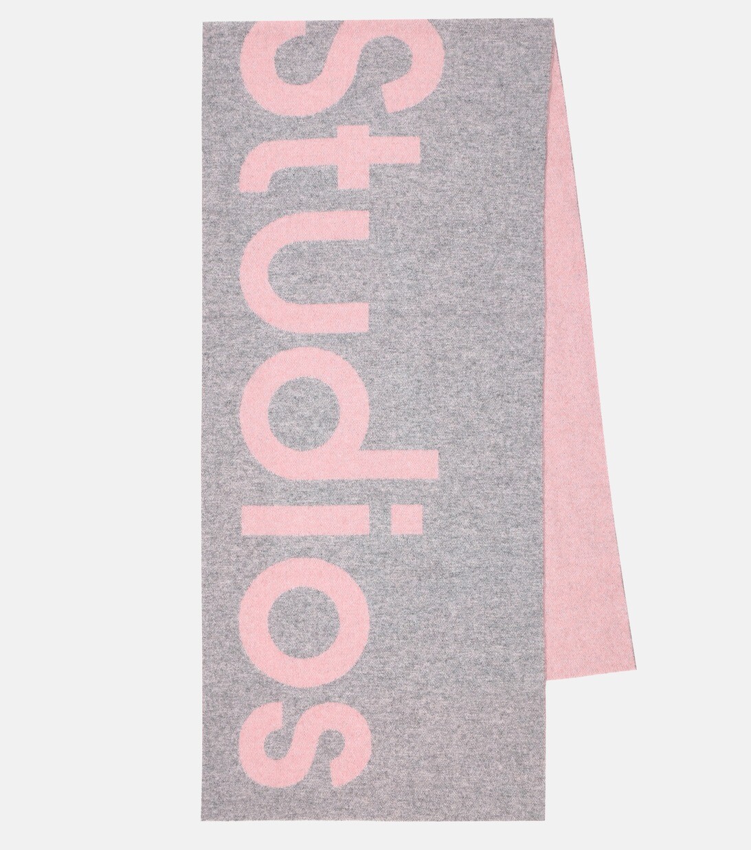 

Шарф из смесовой шерсти Acne Studios, розовый