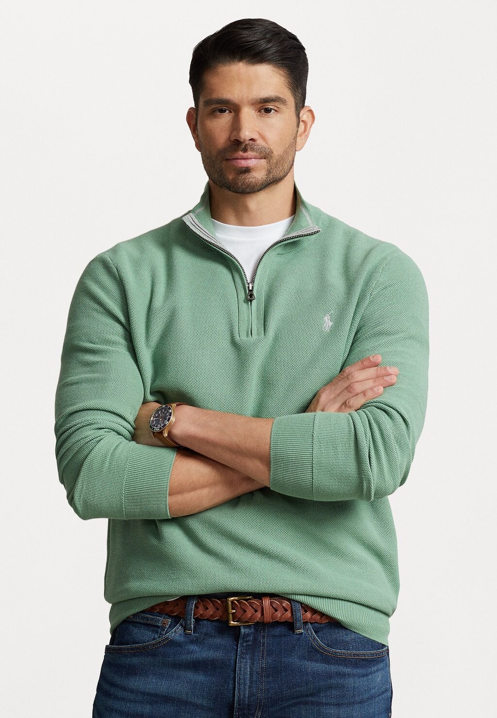 

Свитер ДЛИННЫЙ РУКАВ Polo Ralph Lauren Big & Tall, фисташковый