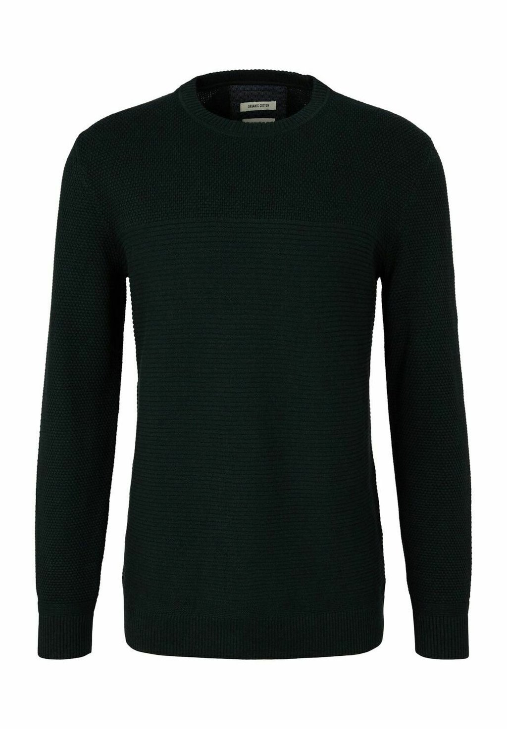 Свитер BASIC STRUCTURED TOM TAILOR, черный свитер tom tailor 1038285 structured basic knit серый