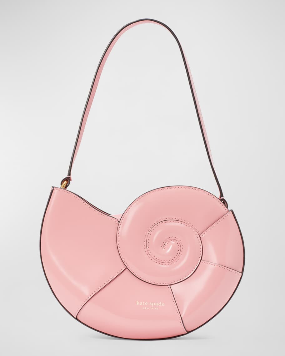 

Кожаная сумка наутилус what the shell kate spade new york