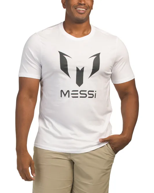 

Футболка с логотипом Messi, белый