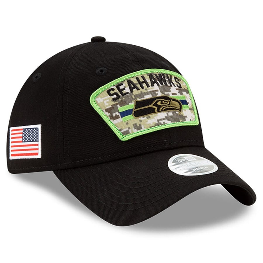 

Бейсболка New Era Seattle Seahawks, черный
