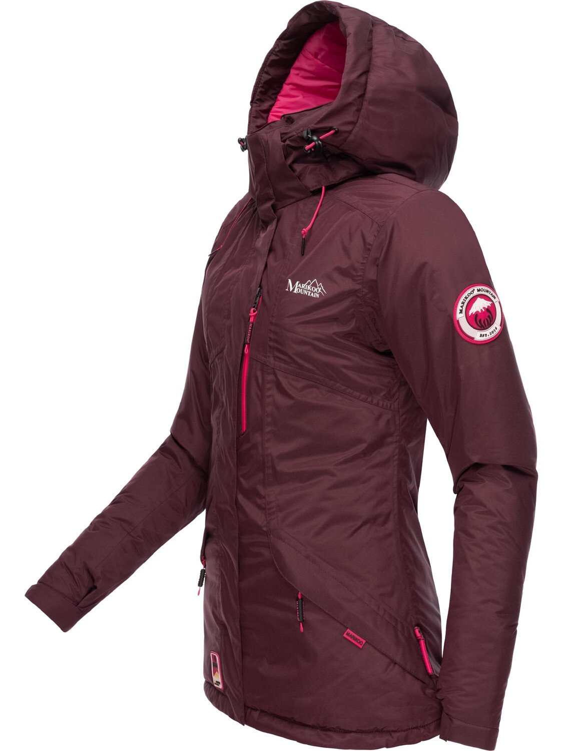 

Пуховик Marikoo Funktionsjacke Rabeaa, цвет Wine