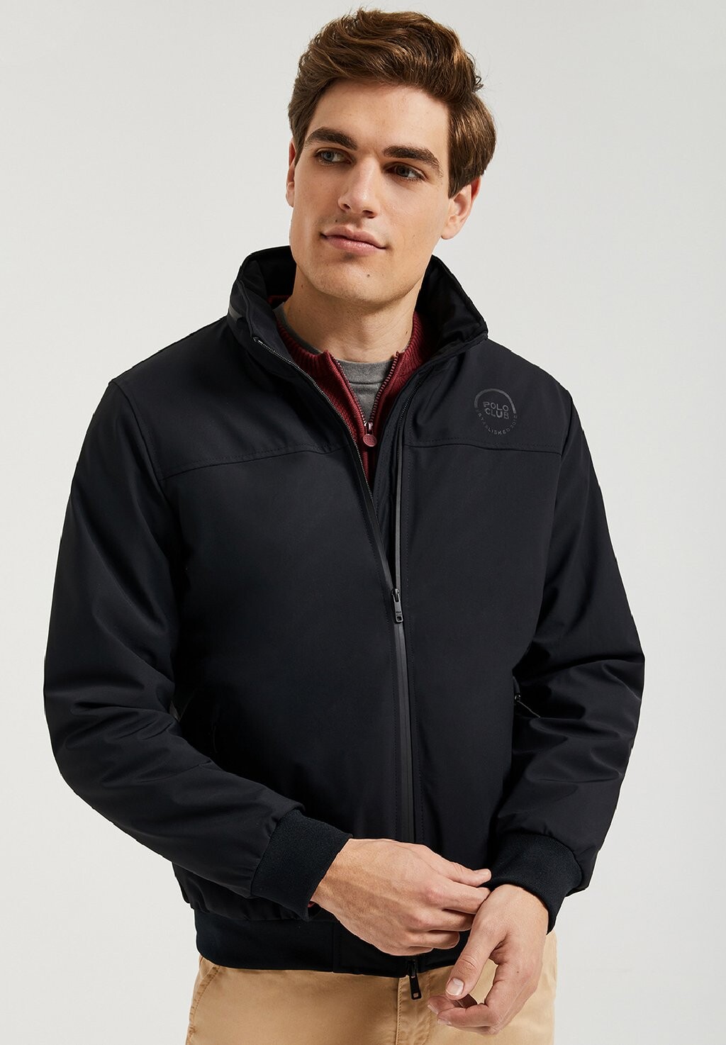 

Демисезонная куртка ONIX Polo Club, цвет black