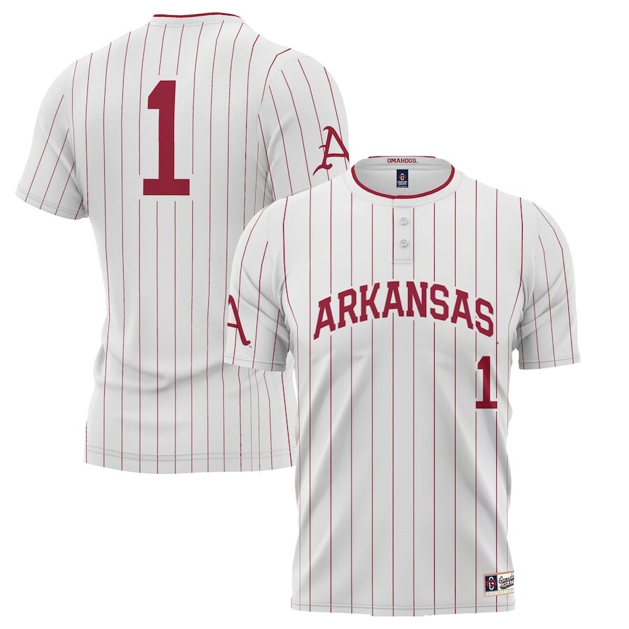 

Джерси ProSphere Arkansas Razorbacks, белый