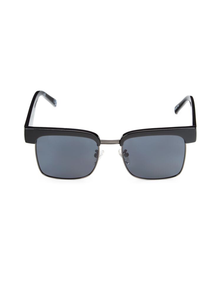 

Квадратные солнцезащитные очки River Clubmaster 53MM Le Specs, черный