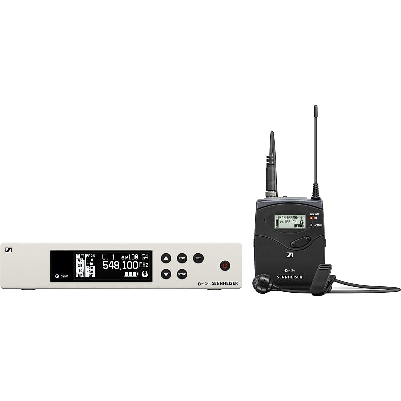 Микрофонная система Sennheiser ew 100 G4-ME4-A1 радиосистема с петличным микрофоном sennheiser ew 100 g4 me4 a1