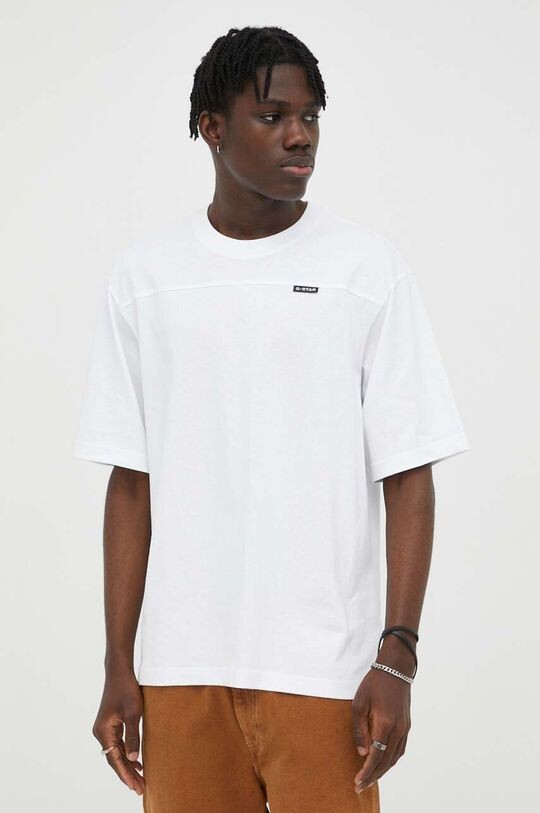 

Хлопковая футболка G-Star Raw, белый
