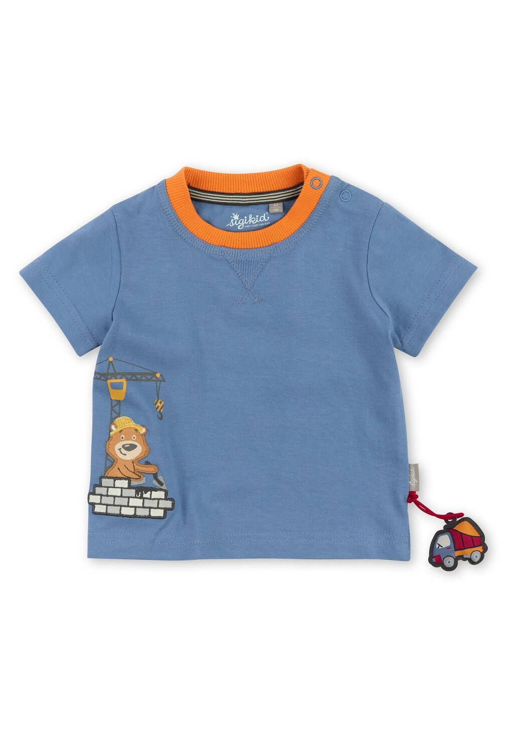 

Футболка с принтом TRUCK STOP sigikid, цвет blau