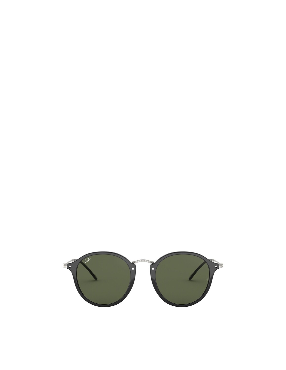 

Солнцезащитные очки Round Fleck Ray-Ban, цвет Black/Green