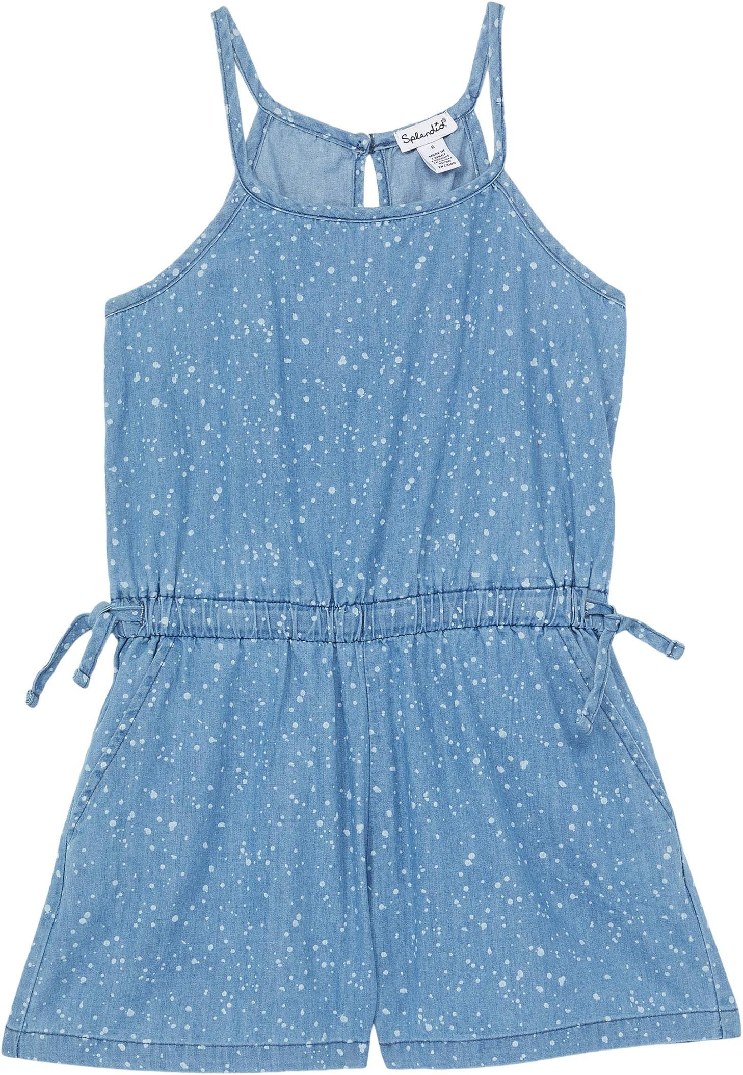 

Комбинезон Splendid Littles Splatter Bleach Romper, цвет Medium Stone