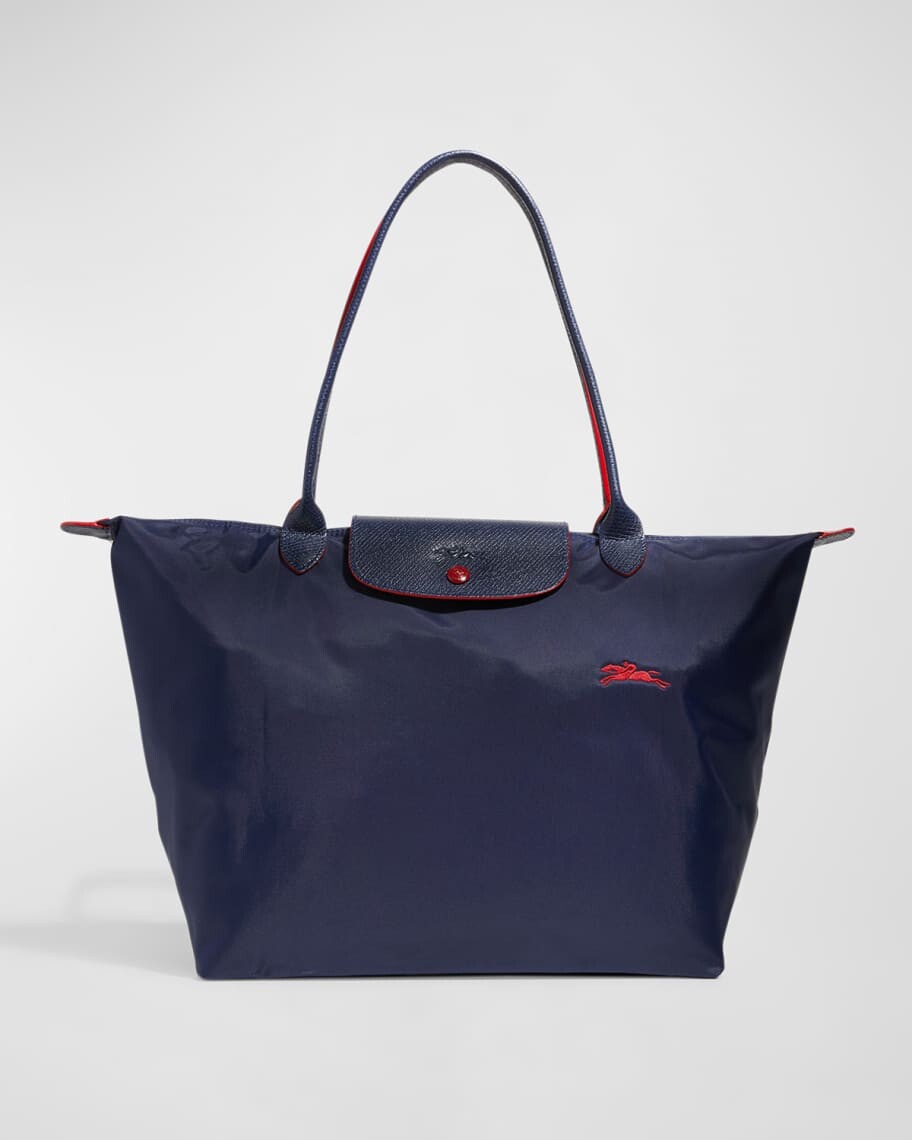 

Большая нейлоновая сумка через плечо Le Pliage Club Longchamp