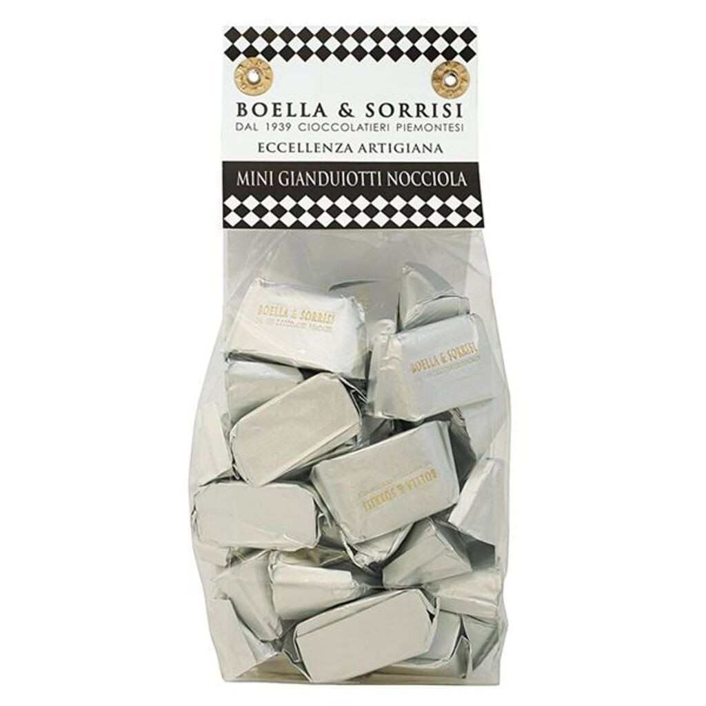 

Boella & Sorrisi, Мини Джандуиотти с лесным орехом 200г Boella&Sorrisi