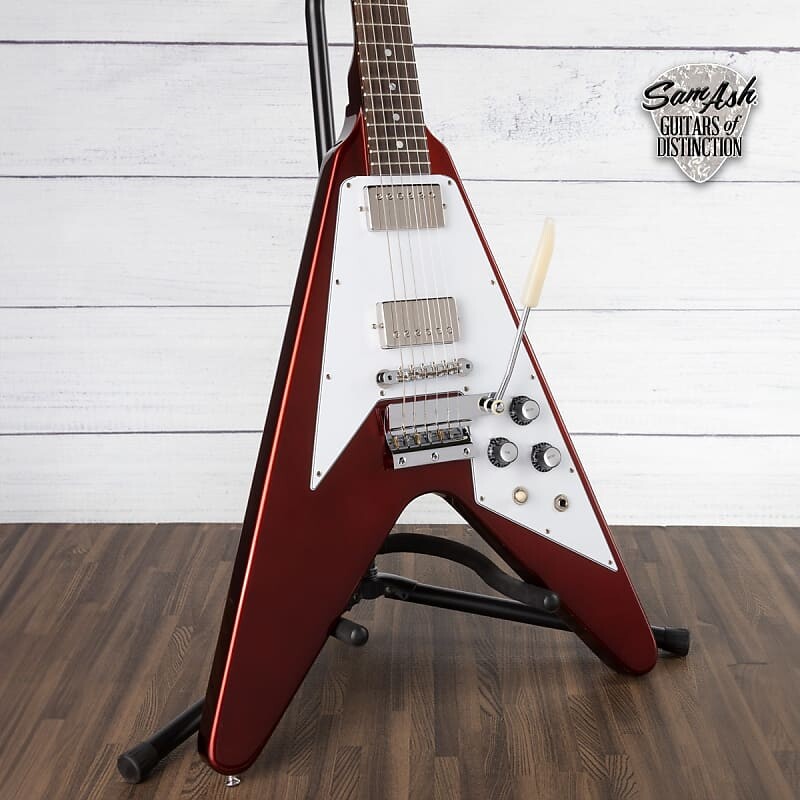 

Электрогитара Gibson Custom 1967 Mahogany Flying V Reissue Electric Guitar w/Maestro Vibrola