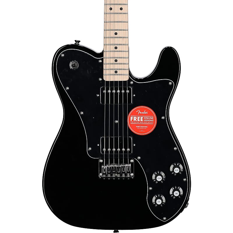 электрогитара squier affinity 2021 telecaster deluxe lrl cfm Электрогитара Squier Affinity Telecaster Deluxe Electric Guitar, with Maple Fingerboard, Black