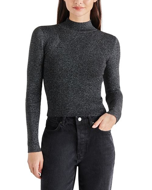 

Свитер с воротником металлик Serita STEVE MADDEN, цвет Black