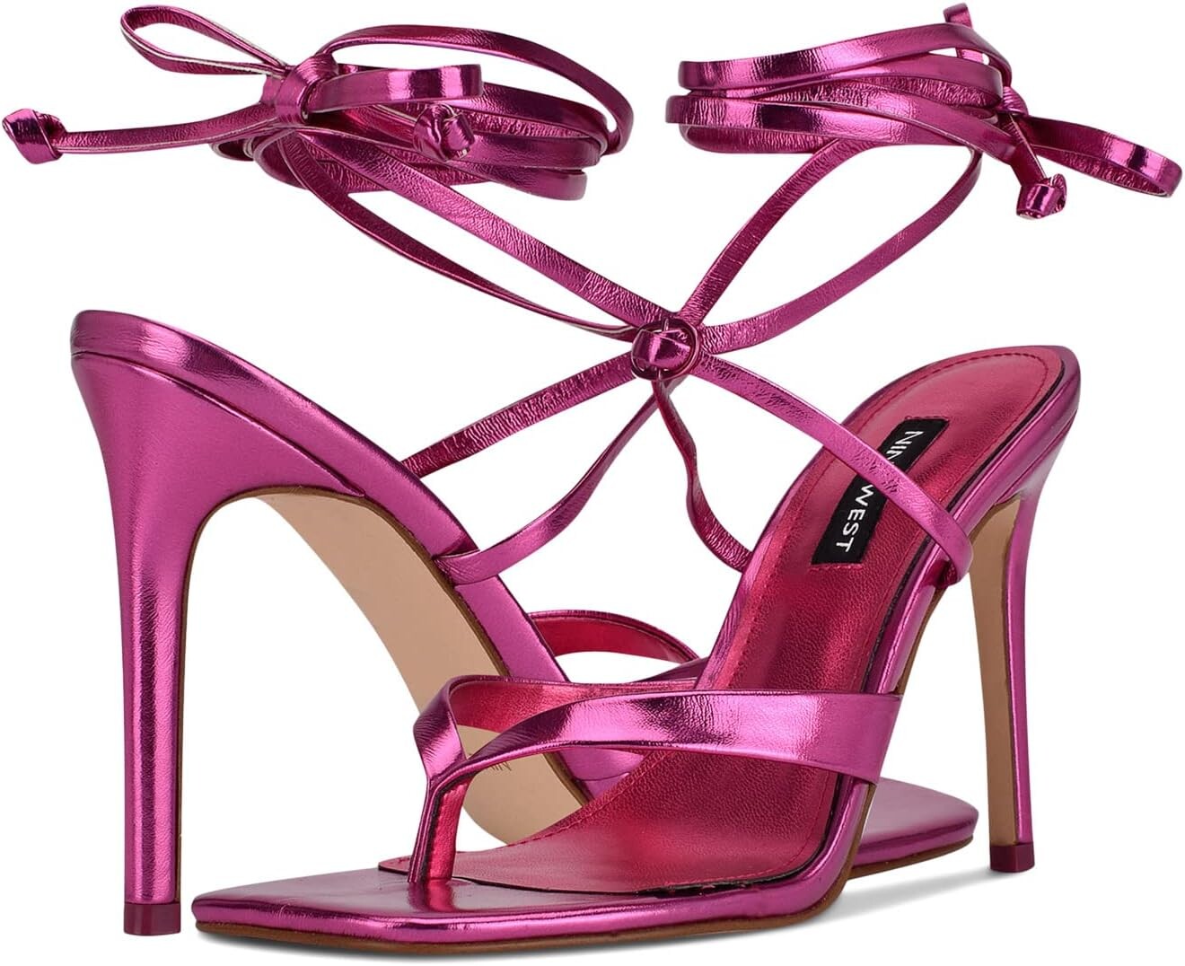 

Босоножки Terrie 3 Nine West, цвет Metallic Pink