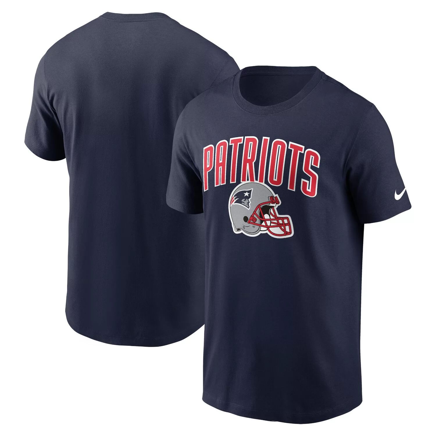 Мужская темно-синяя спортивная футболка New England Patriots Team Nike