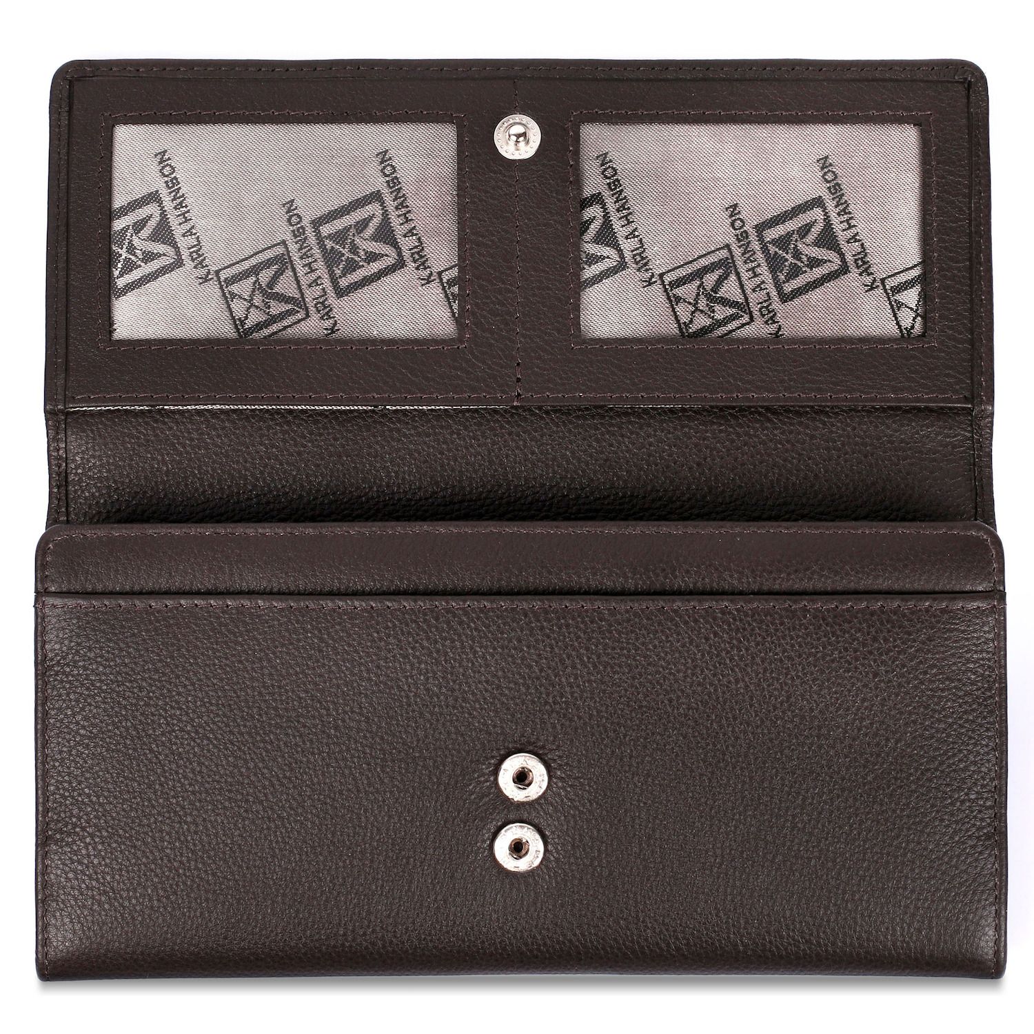 цена Karla Hanson Кожаный кошелек-конверт с RFID-блокировкой Karla Hanson