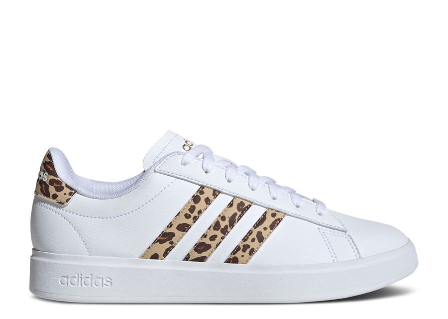 

Кроссовки adidas Wmns Grand Court 2.0, цвет White Leopard