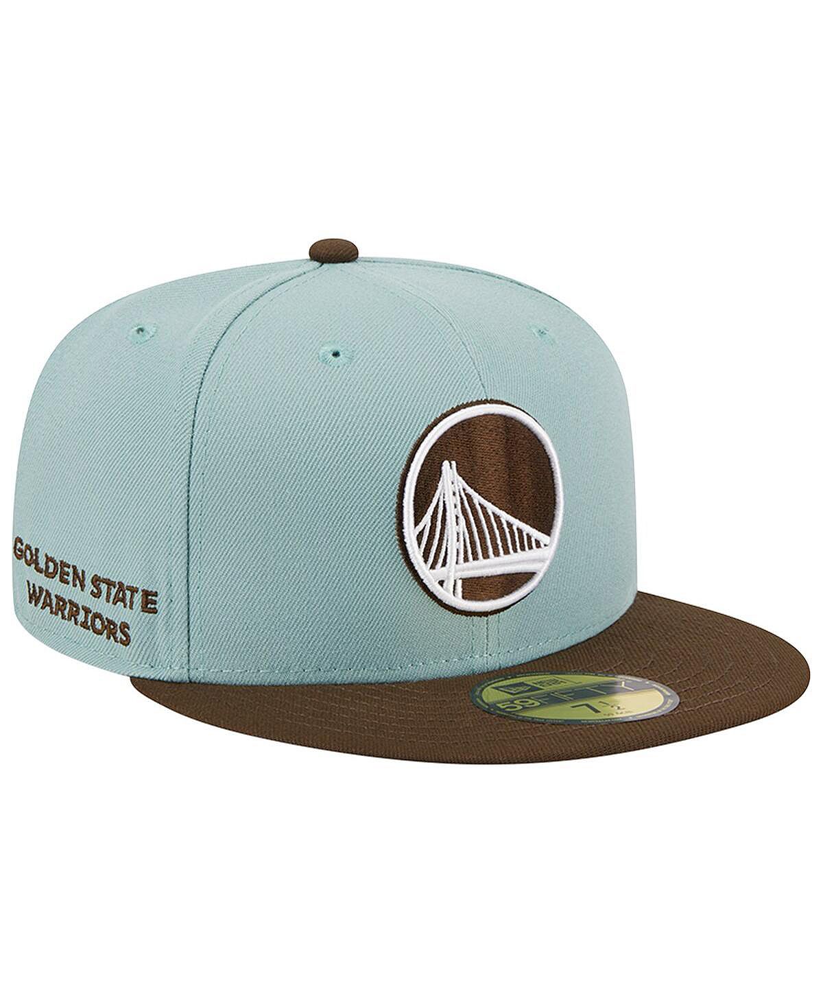 

Мужская светло-синяя, коричневая кепка Golden State Warriors Two-Tone 59FIFTY New Era