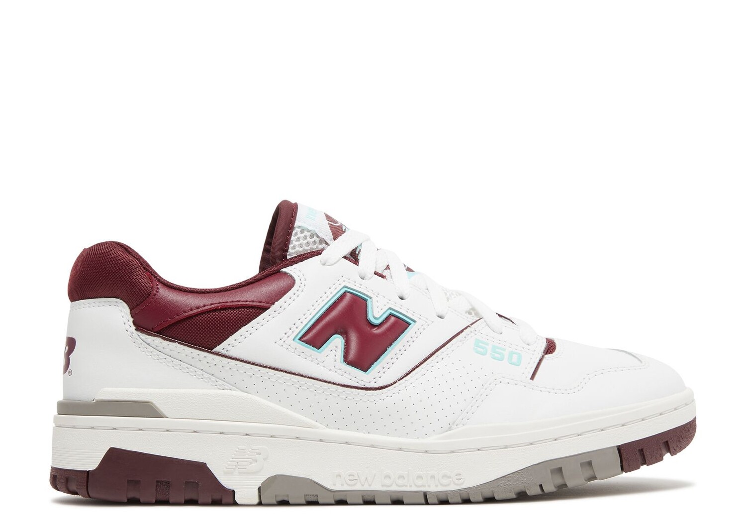 

Кроссовки New Balance 550 'Burgundy Turquoise', белый