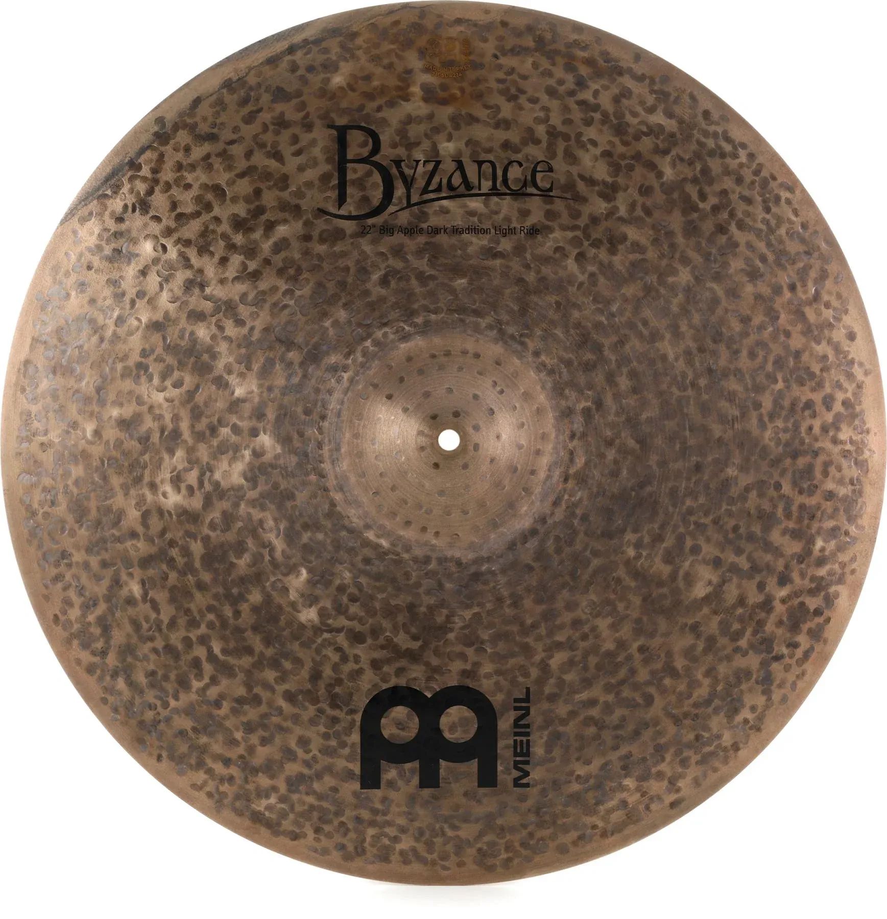 

Тарелки Meinl 22 дюйма Byzance Big Apple Dark Tradition Light Ride