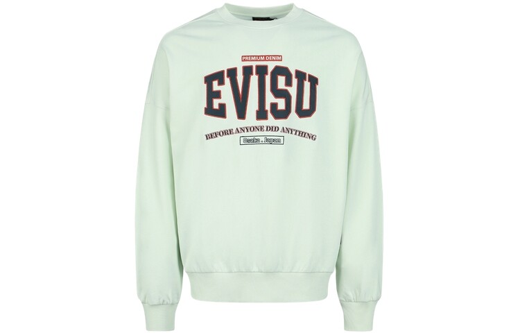 

Толстовка мужская цвета слоновой кости Evisu, слоновая кость