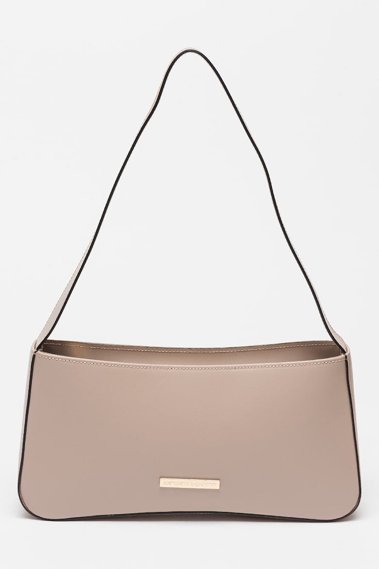 Кожаная сумка Antonia Moretti, коричневый