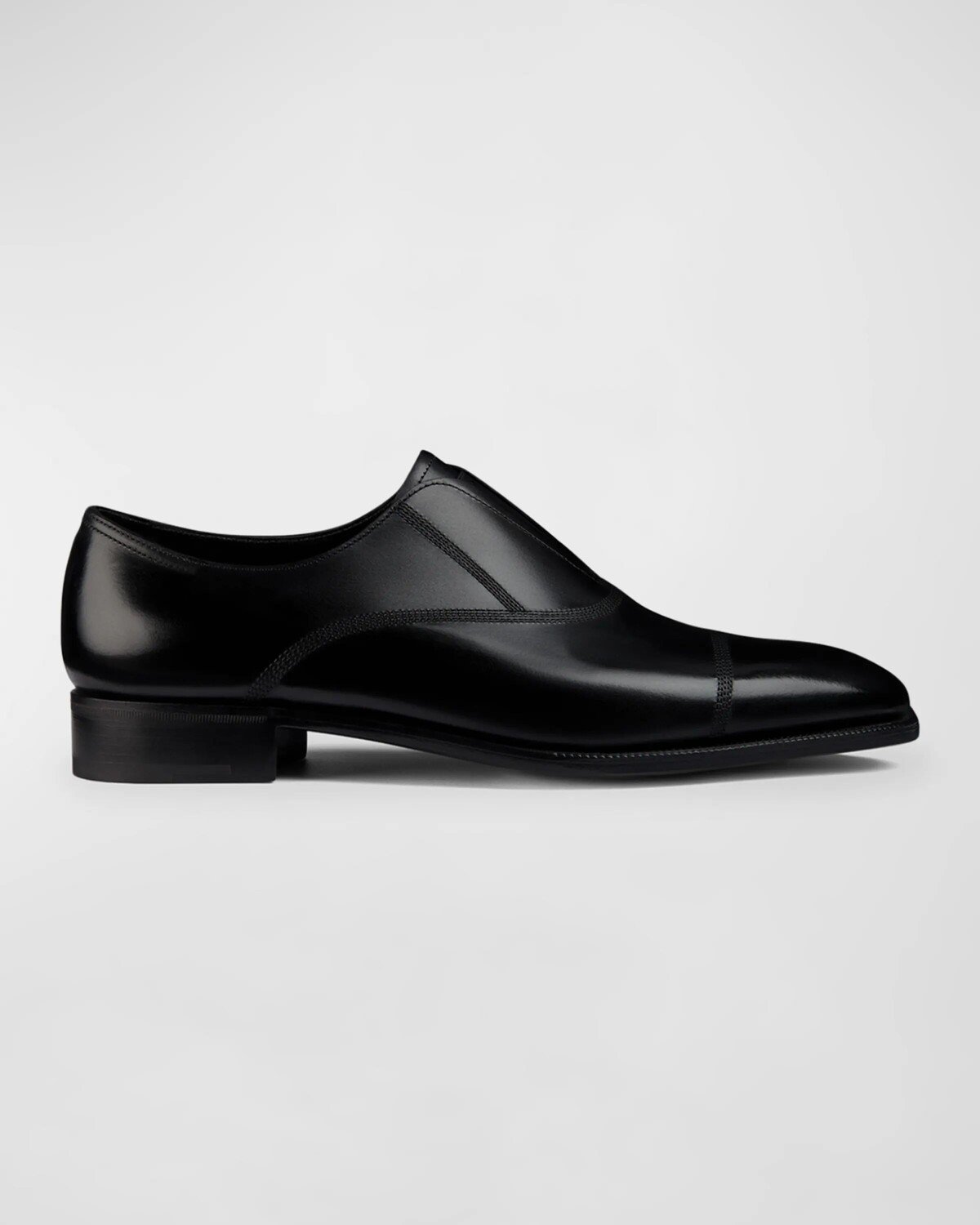 

Мужские кожаные лоферы Mansell John Lobb, цвет Black