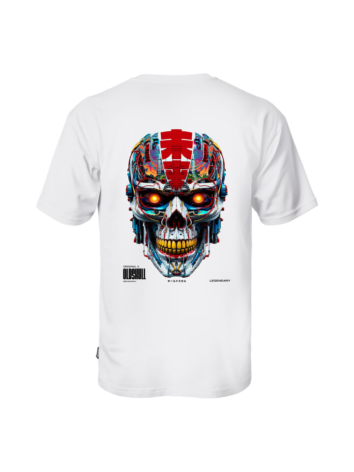 

Футболка OLDSKULL Xtreme Vivid Skull Graphic, белый