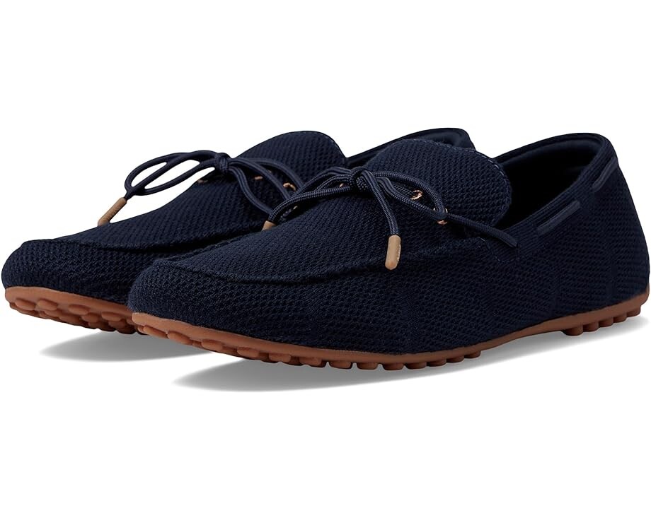 

Лоферы SWIMS Braided Lace Knit Driver, темно-синий