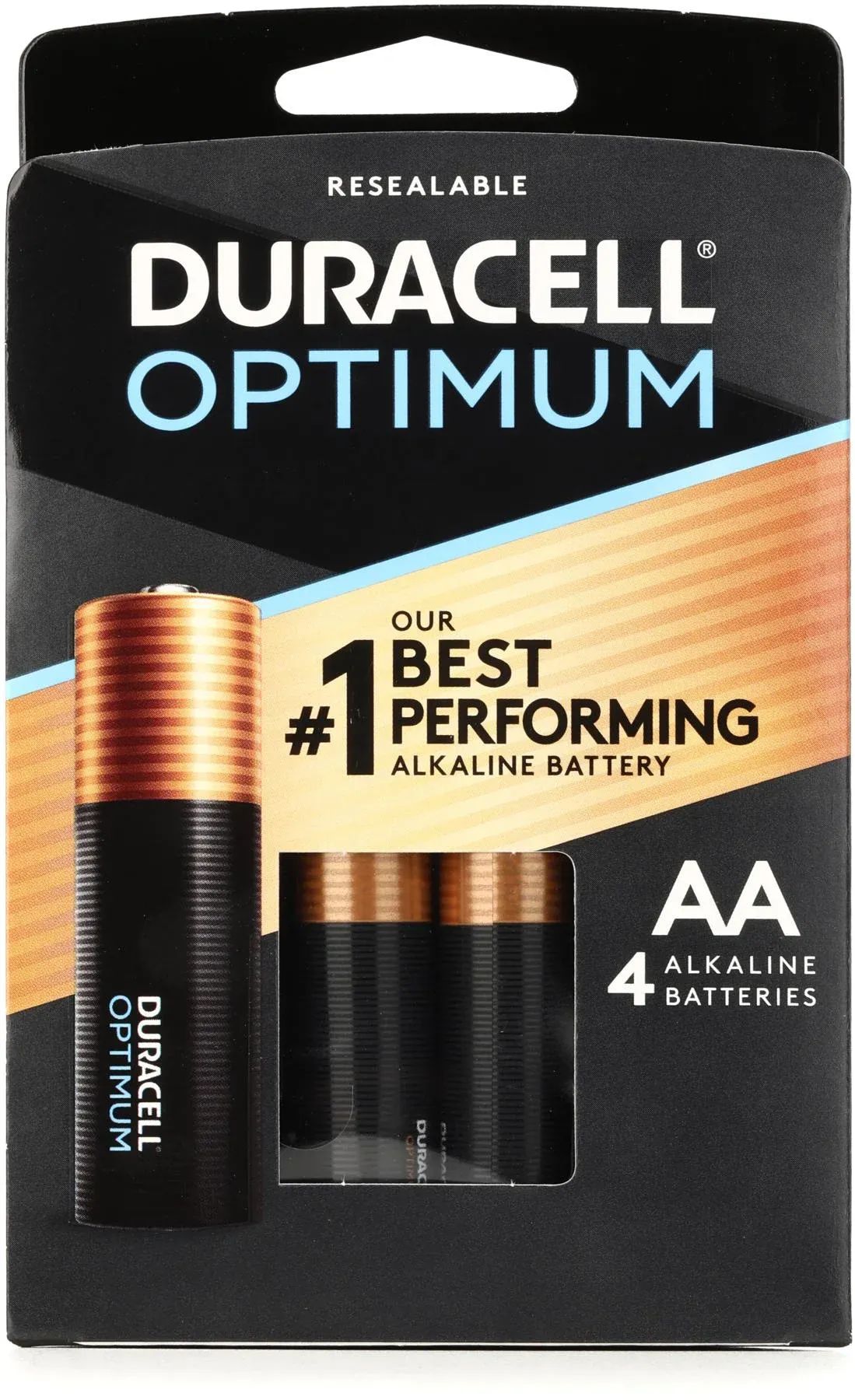 

Щелочная батарейка Duracell Optimum AA (4 шт.)