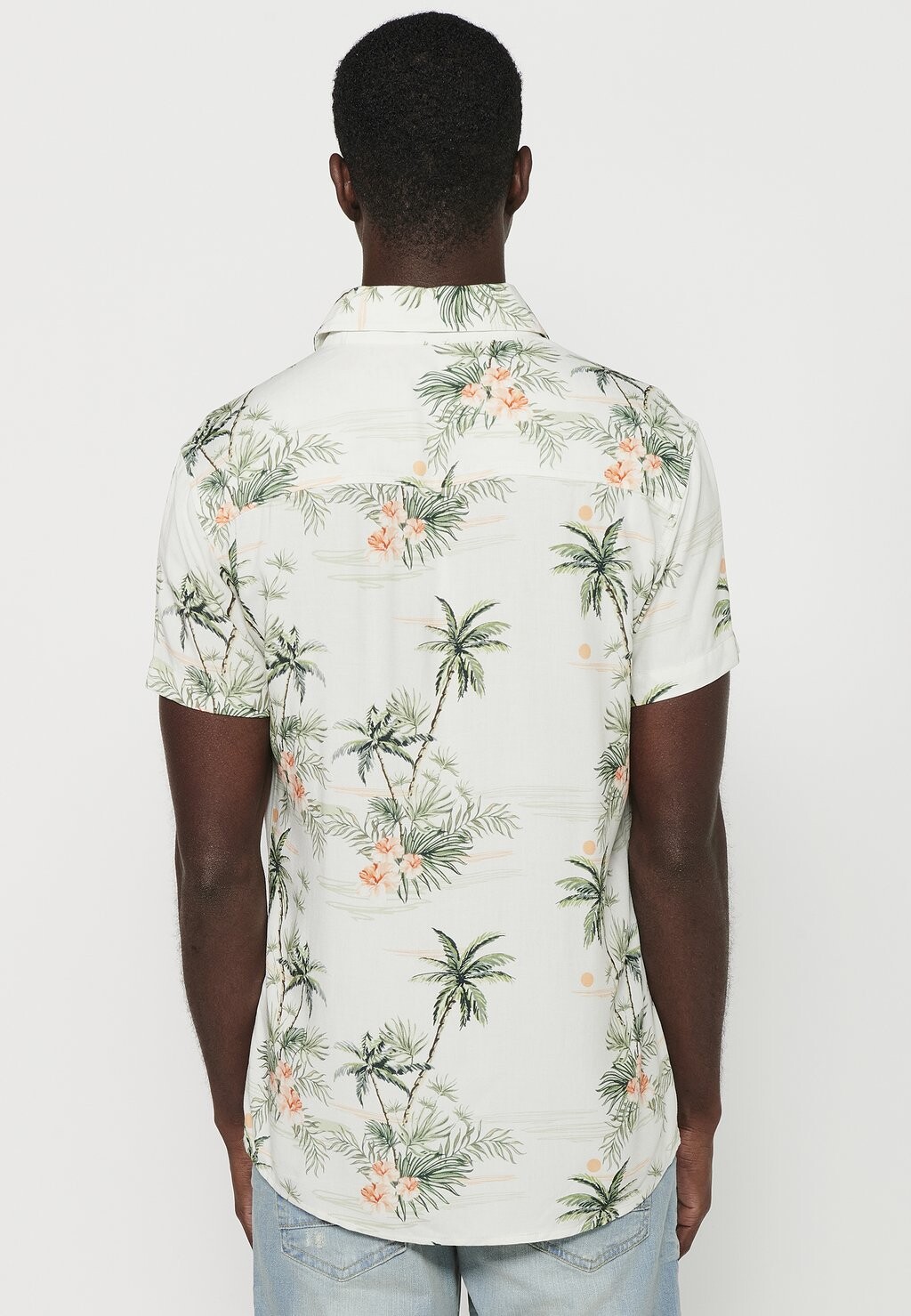 

Рубашка Short Sleeve Koroshi, бланко белая