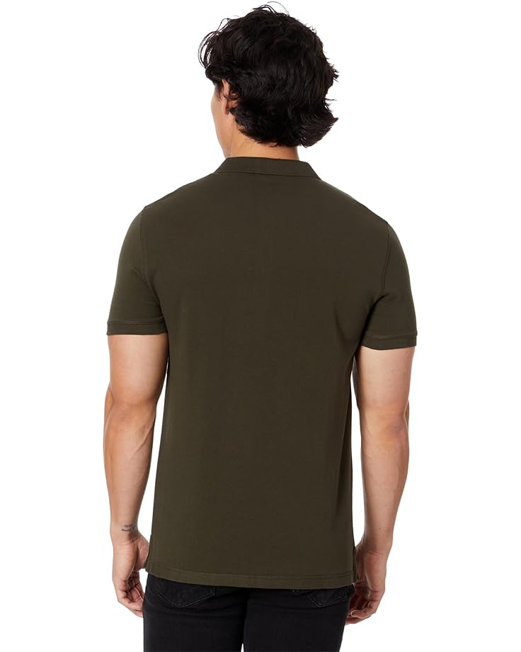 

Поло AllSaints Reform Short Sleeve Polo, цвет Rye Grass Green