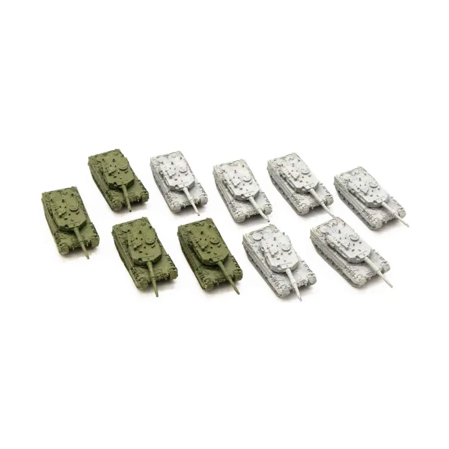 

Леопард II Коллекция №3, Modern Micro Armour - Germany - Loose Miniatures (1:285)