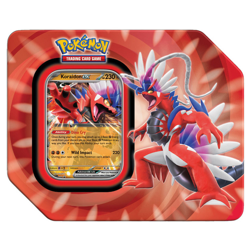 

Карточная игра The Pokemon Company Int'l Pokemon TCG: Paldea Legends Tin - Koraidon