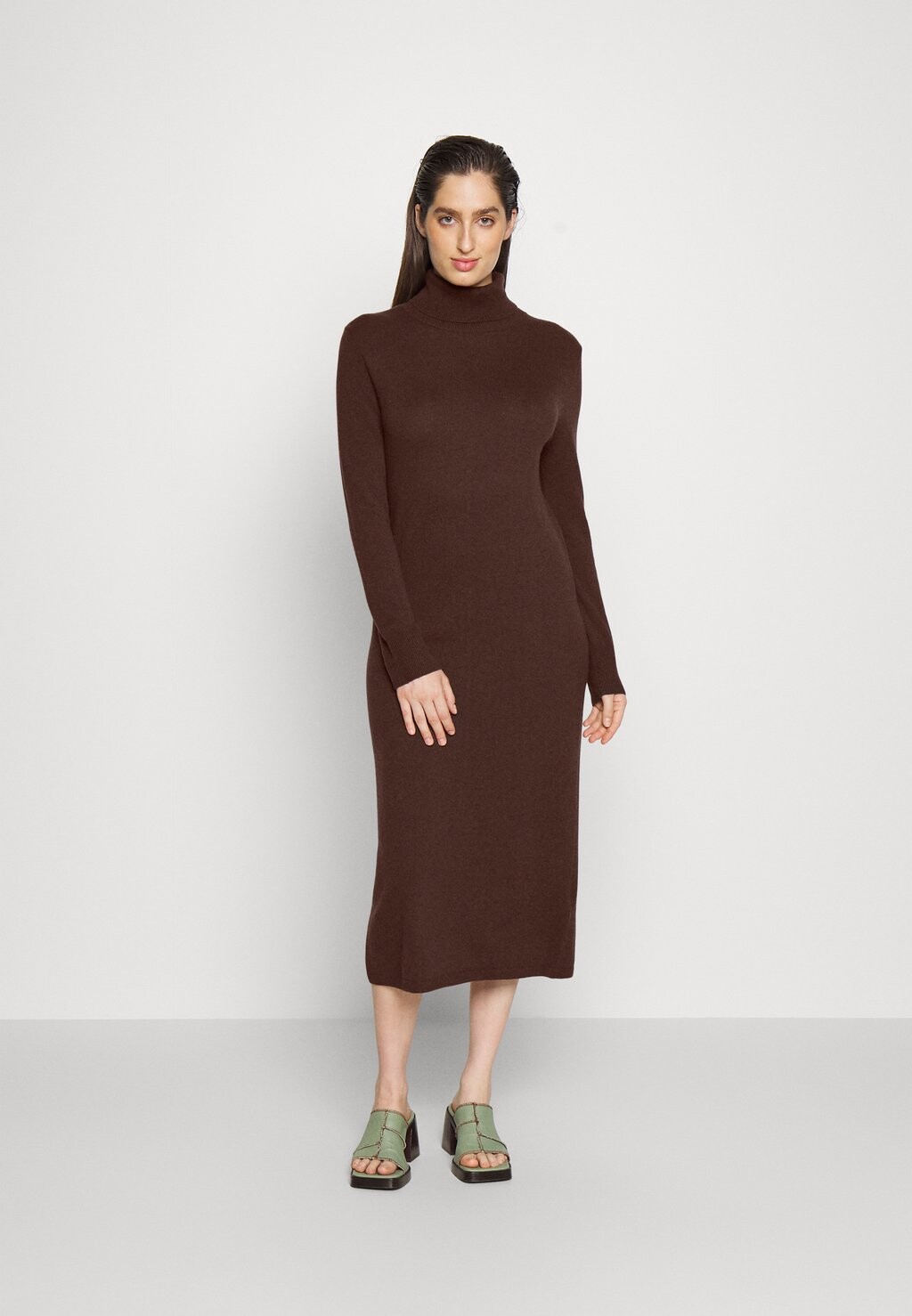 

Платье-джемпер pure cashmere, коричневый