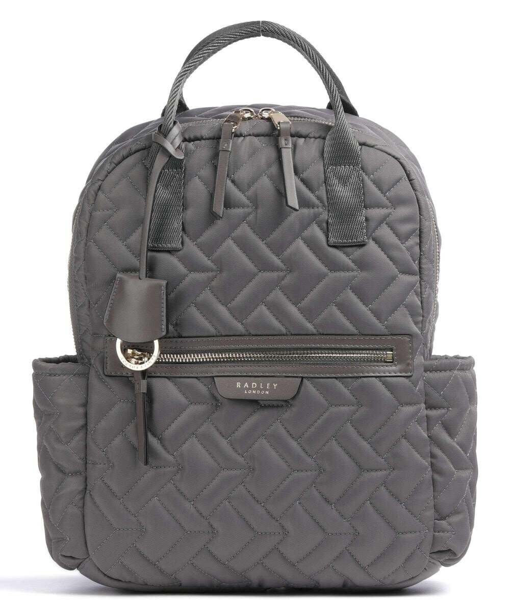 

Рюкзак Finsbury Park Quilt из переработанного полиэстера Radley London, серый