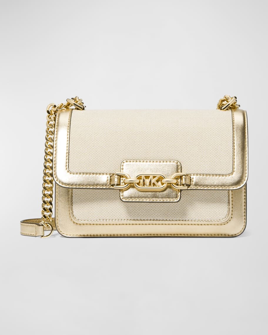 

Большая сумка через плечо с металлическим конвертом MICHAEL Michael Kors